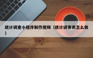 台州统计调查小程序制作视频（统计调查表怎么做）